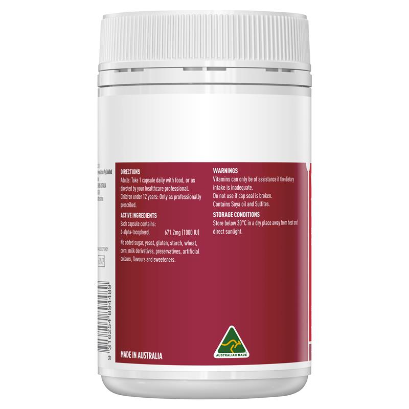 Load image into Gallery viewer, Healthy Care Vitamin E 1000IU 120 Capsules
