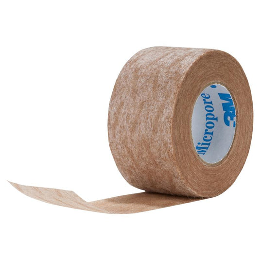 Nexcare Micropore Gentle Paper Tape Tan 25.4mm x 9.14m