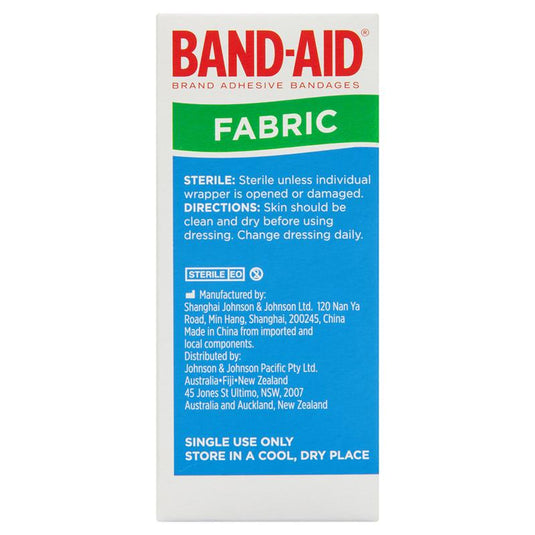 Band-Aid Adhesive Fabric Strips 50 Pack