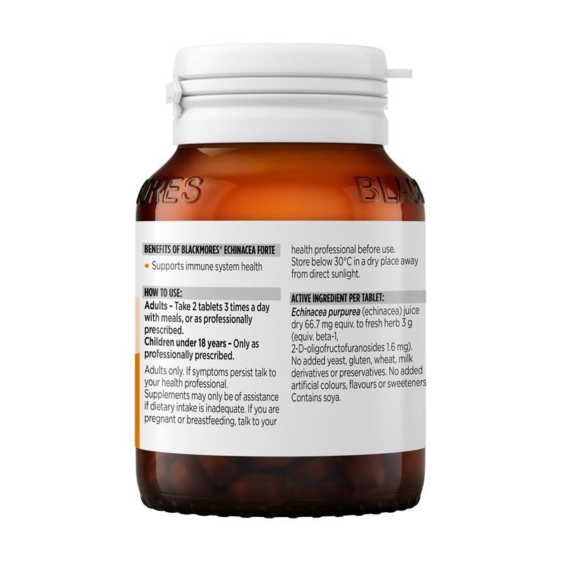 Load image into Gallery viewer, Blackmores Echinacea Forte 40 Tablets
