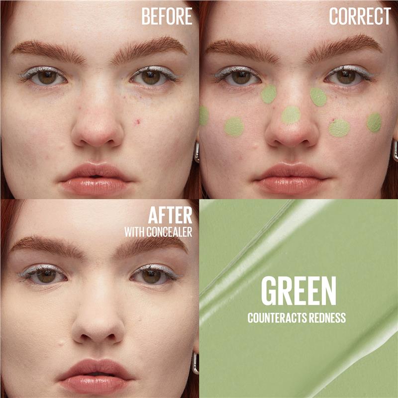 Load image into Gallery viewer, Maybelline Instant Age Rewind Colour Correcting Concealer Green
