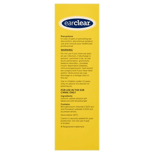 EarClear Cleansing Spray 100mL – Prevents Ear Wax Build-up & Keeps Ears Clean
