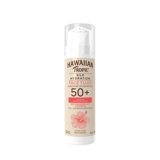 Hawaiian Tropic Silk Hydration Face Fluid 50ml