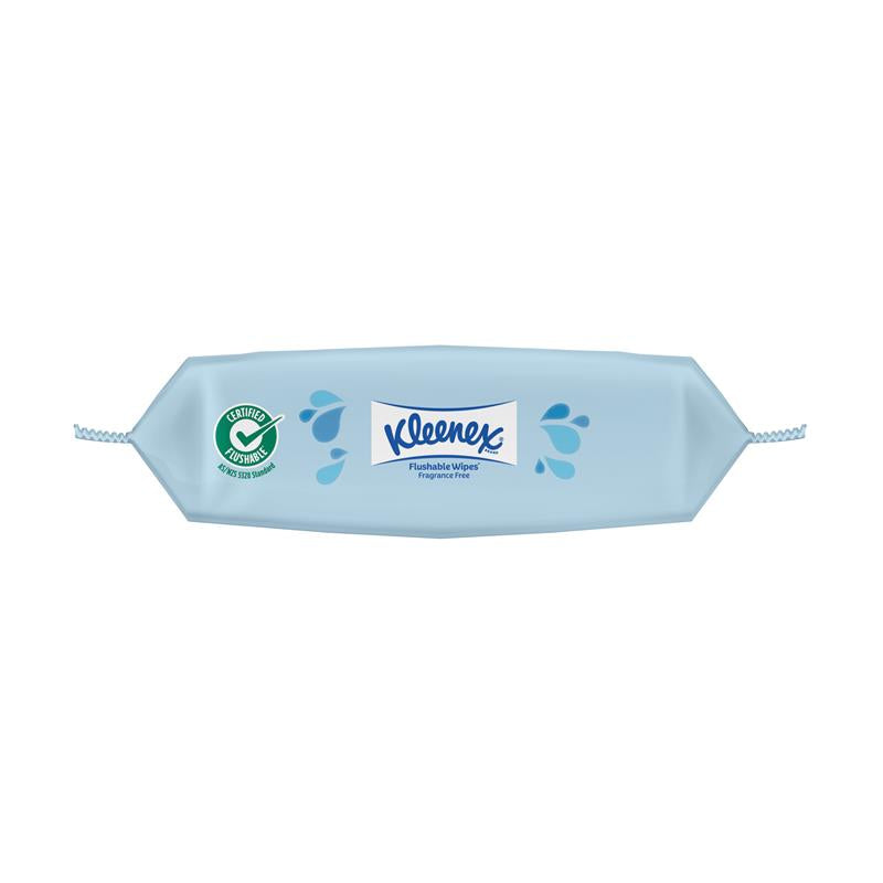 Load image into Gallery viewer, Kleenex Flushable Wipes Fragrance Free 36 Wipes
