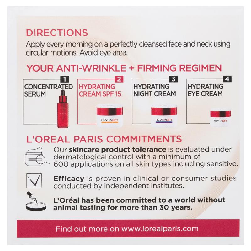 Load image into Gallery viewer, L'Oreal Paris Revitalift Day SPF 15 50ml
