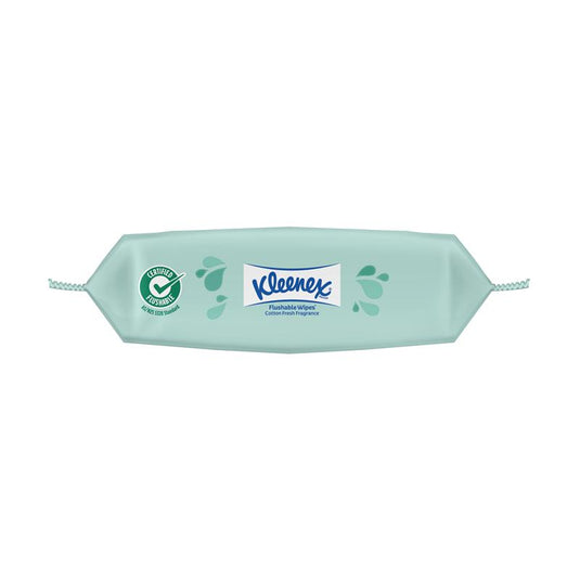 Kleenex Flushable Wipes Cotton Fresh 36 Wipes