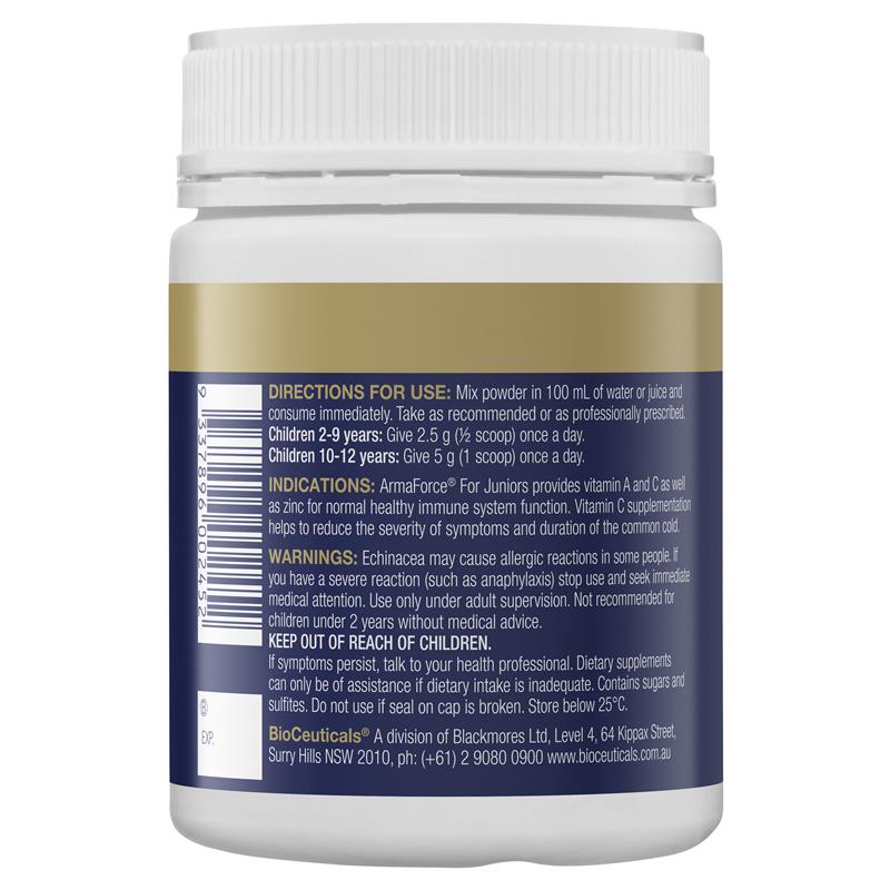 Load image into Gallery viewer, BioCeuticals ArmaForce® For Juniors 150g Powder
