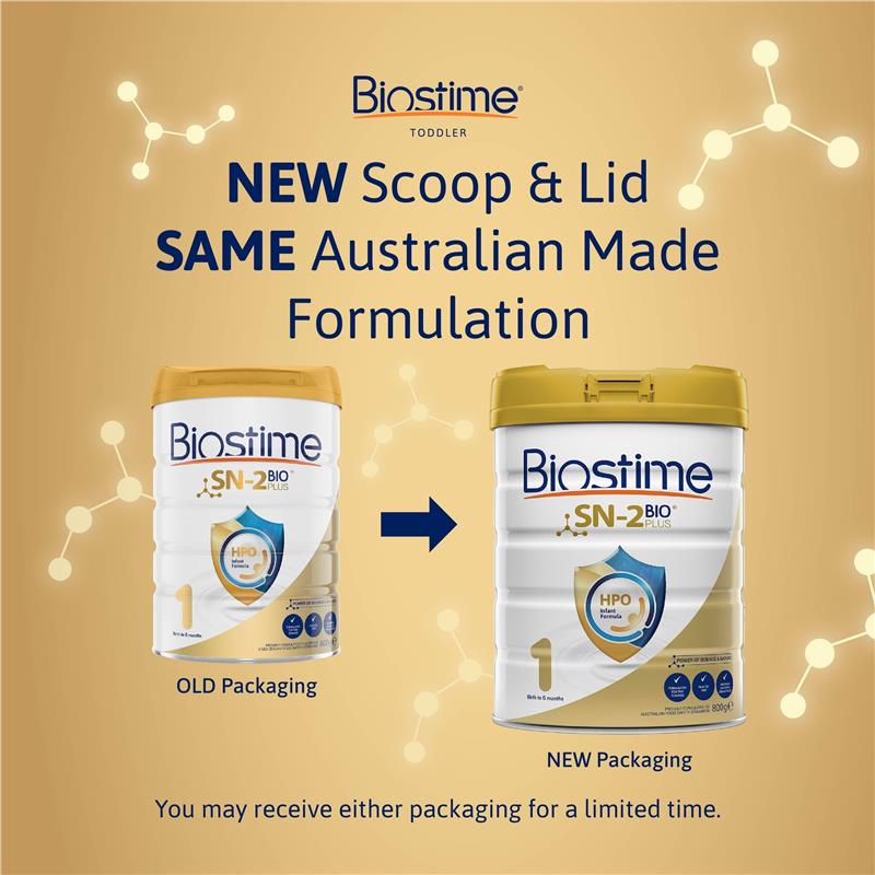 Load image into Gallery viewer, Biostime SN-2 BIO PLUS HPO Infant Formula Stage 1 800g
