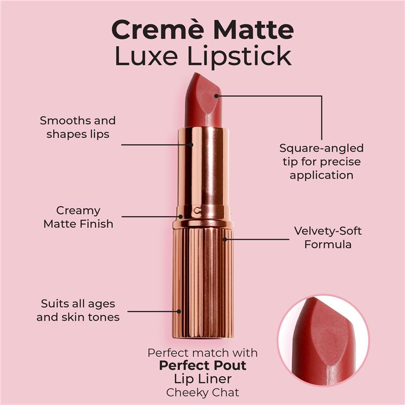 Load image into Gallery viewer, MCoBeauty Matte Lipstick Cheeky Chat
