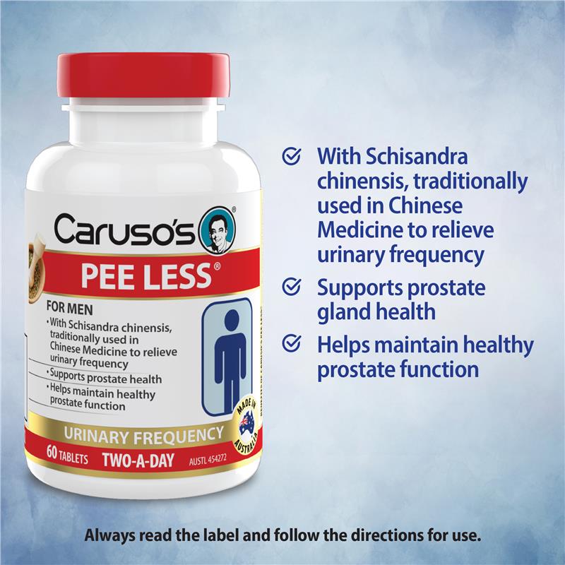 Load image into Gallery viewer, Carusos Pee Less 60 Tablets
