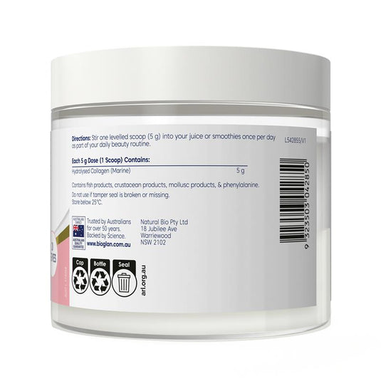 Bioglan Marine Collagen Peptide Booster 100g