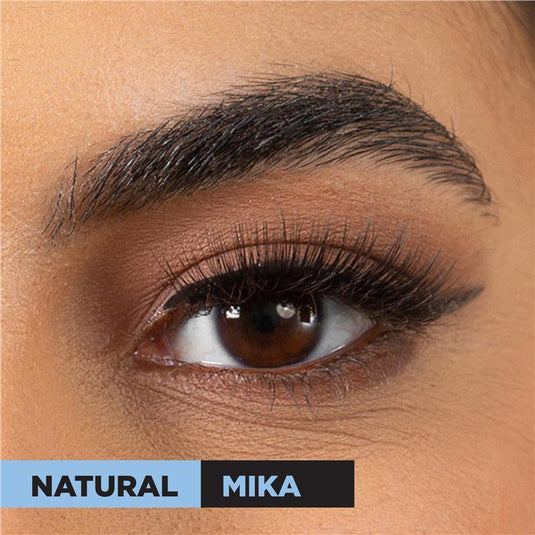 Glam By Manicare Pro Magnetic Infused Mika Lashes Natural