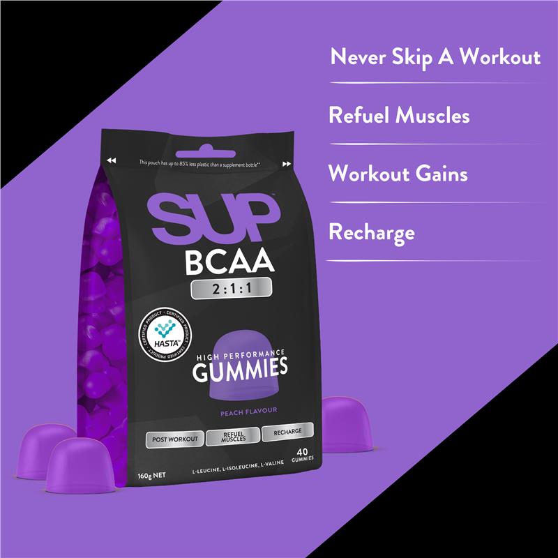 Load image into Gallery viewer, SUP BCAA Gummies Peach 40
