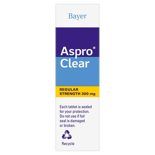 Aspro Clear Pain Relief 24 Soluble Tablets