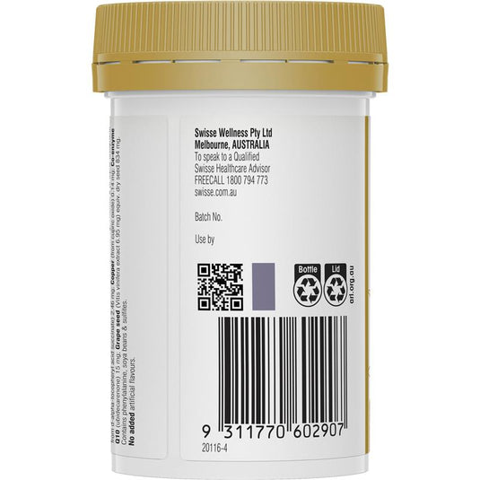 Swisse Beauty Collagen Glow With Collagen Peptides 60 Tablets