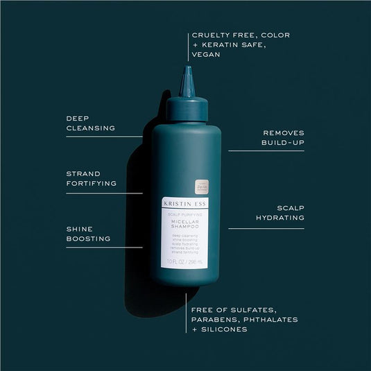 Kristin Ess Scalp Purifying Micellar Shampoo 296ml