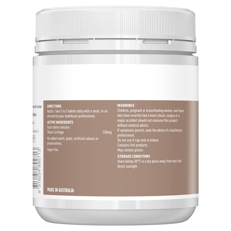 Load image into Gallery viewer, Healthy Care Shark Cartilage 750mg 200 Tablets
