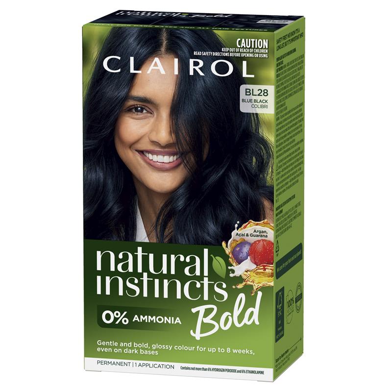 Load image into Gallery viewer, Clairol Natural Instincts Bold Blue Black Permanent Hair Colour
