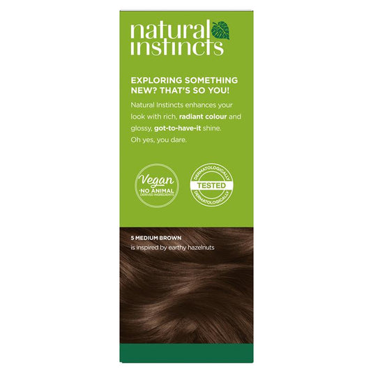 Natural Instincts 6A Tweed, Light Cool Brown Semi Permanent Hair Colour