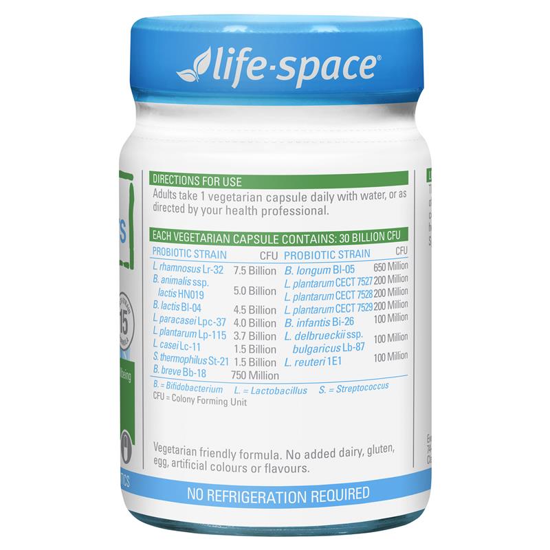 Load image into Gallery viewer, Life-Space Probiotic For 60+ Years 60 Capsules
