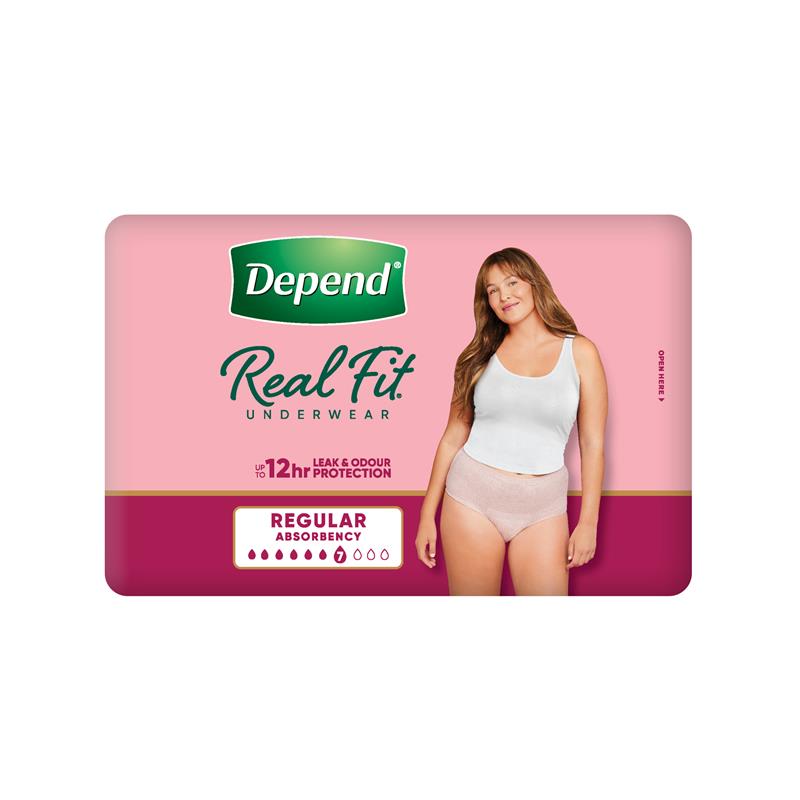 Load image into Gallery viewer, Depend Real Fit Underwear Female Extra Large 8 Pack
