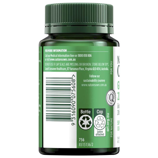 Nature's Own Ginkgo Biloba 2000mg 100 Tablets