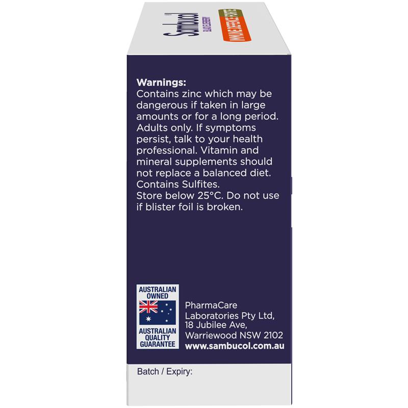 Load image into Gallery viewer, Sambucol Immune Defence Forte High Strength 30 Capsules

