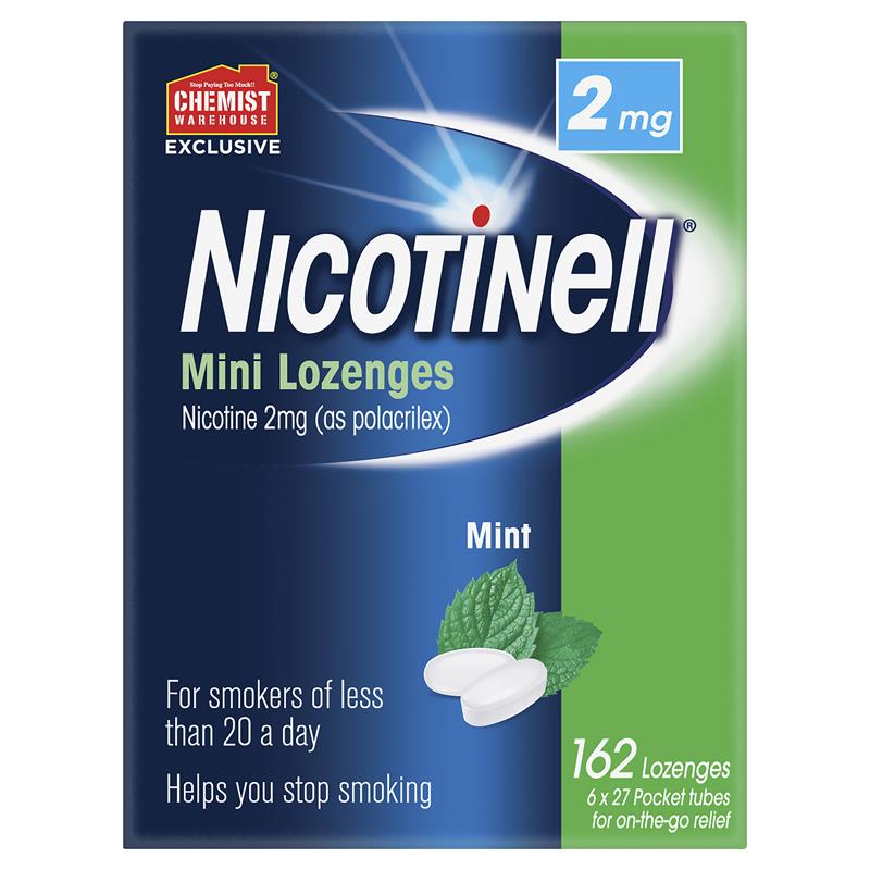 Load image into Gallery viewer, Nicotinell Mini 2mg 162 Lozenges
