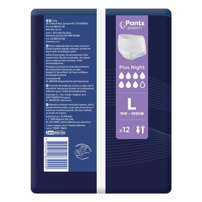 Load image into Gallery viewer, TENA Pants Night Large 12 Pack
