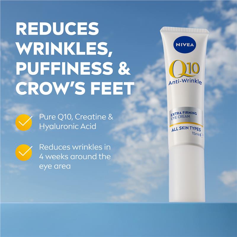 Load image into Gallery viewer, NIVEA Q10 Anti-Wrinkle Eye Cream 15ml
