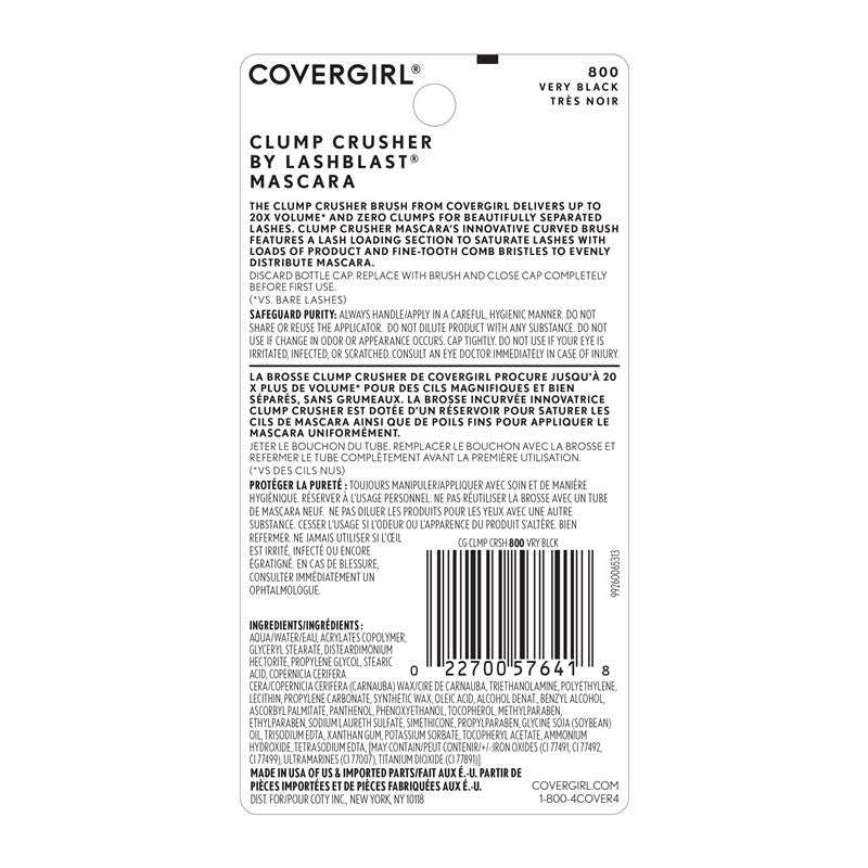 Load image into Gallery viewer, Covergirl Lashblast Clump Crusher Mascara Very Black
