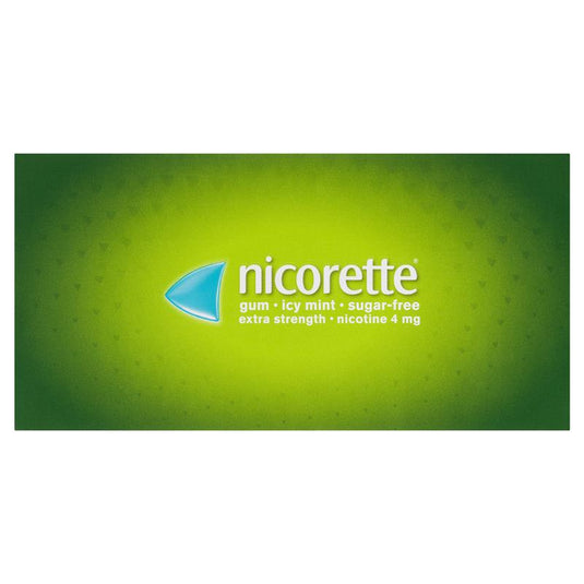 Nicorette Gum 4mg Icy Mint 75 Pieces