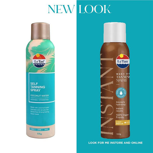 Le Tan Coconut Wash Off Tanning Spray 100g