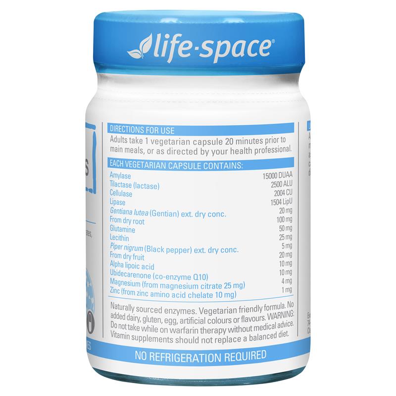 Load image into Gallery viewer, Life-Space Digestive Enzymes 60 Capsules
