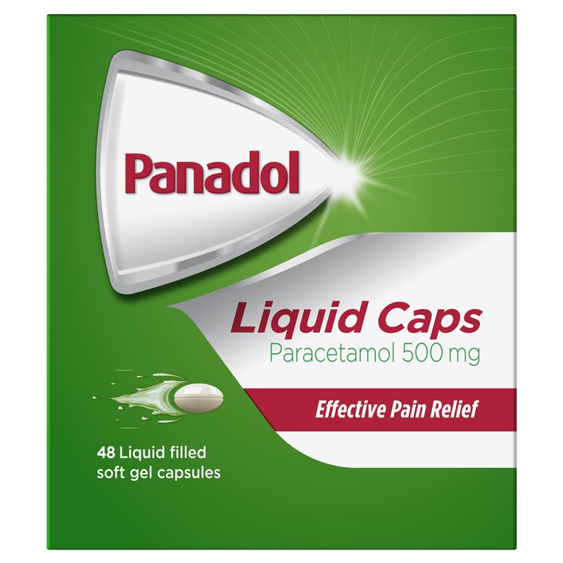 Load image into Gallery viewer, Panadol Liquid Capsules Paracetamol Pain Relief 48 Capsules
