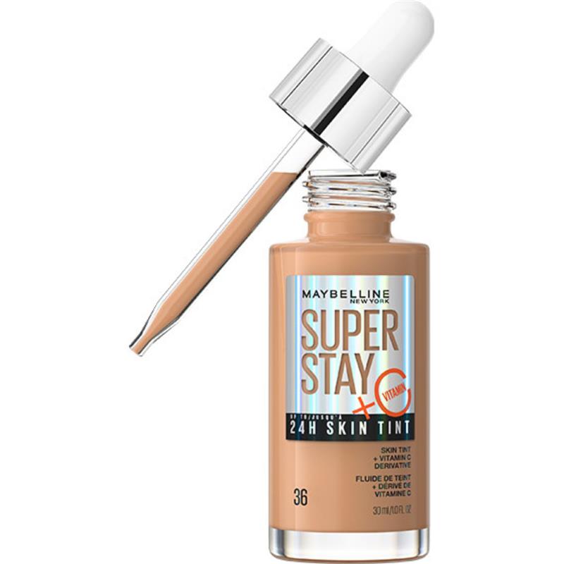 Load image into Gallery viewer, Maybelline Superstay Skin Tint Foundation 36
