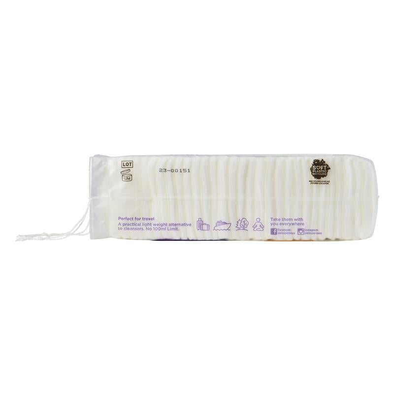 Load image into Gallery viewer, Swisspers 3in1 Argan Oil &amp; Vitamin E Cleanser Infused Pads 60 pack
