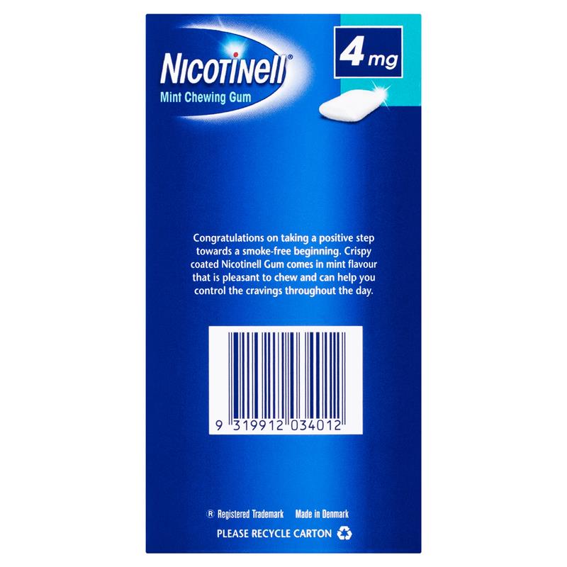 Load image into Gallery viewer, Nicotinell Chewing Gum 4mg Mint 96
