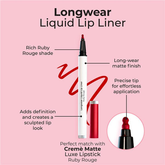 MCoBeauty Liquid Lip Liner Ruby Rouge