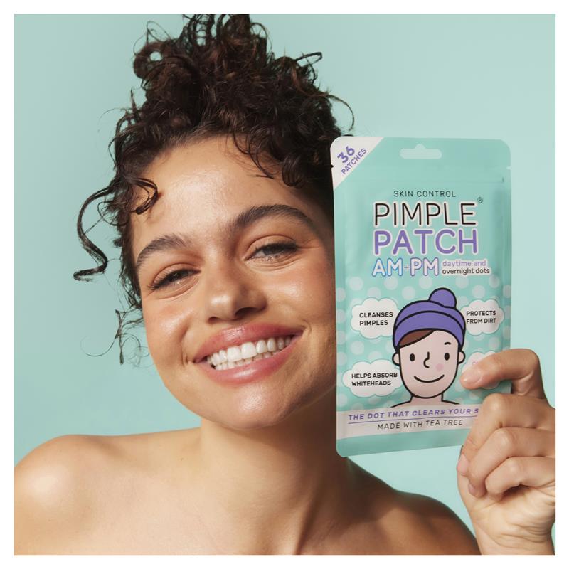 Load image into Gallery viewer, Skin Control Pimple Patches AM &amp; PM Daytime and Night time dots 36 Patches
