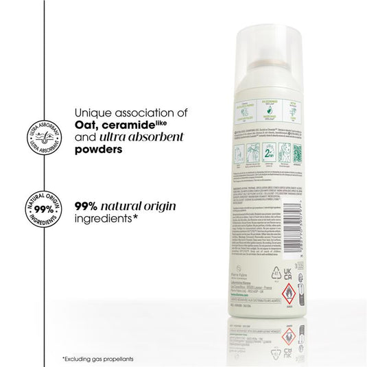 Klorane Dry Shampoo With Oat & Ceramide Dark Hair 250ml