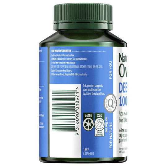 Nature's Own Kelp 1000mg 200 Tablets