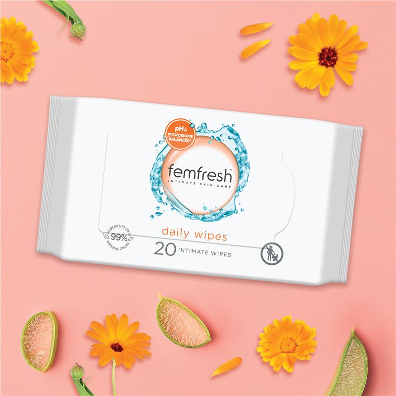 Load image into Gallery viewer, Femfresh Feminine Wipes 20
