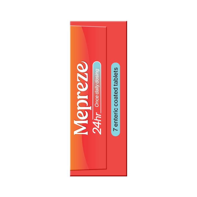 Load image into Gallery viewer, Mepreze 24Hr 20mg 7 Tablets
