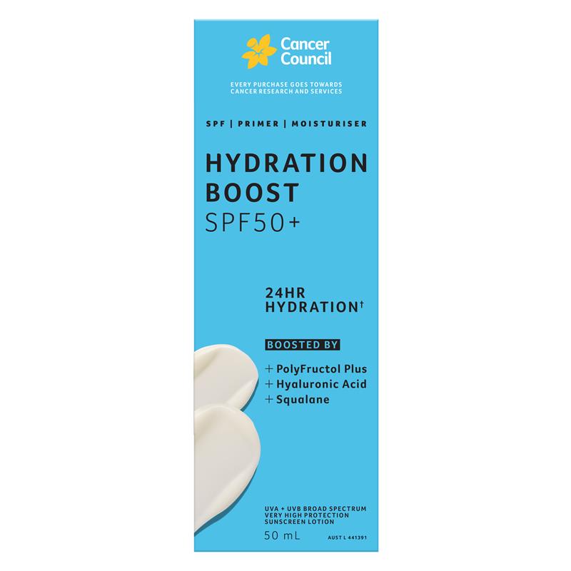 Load image into Gallery viewer, Cancer Council SPF50+ Hydration Boost 50ml

