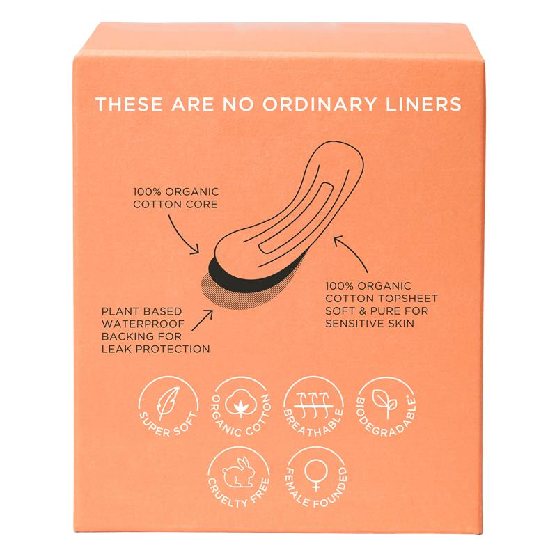 Load image into Gallery viewer, TOM Organic Ultra Thin Liners Wrapped 26 Pack
