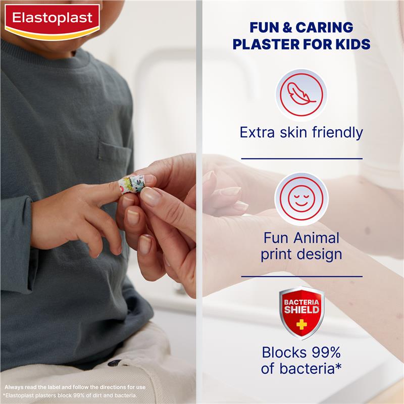 Load image into Gallery viewer, Elastoplast Sensitive Kids Animals 20 Pack
