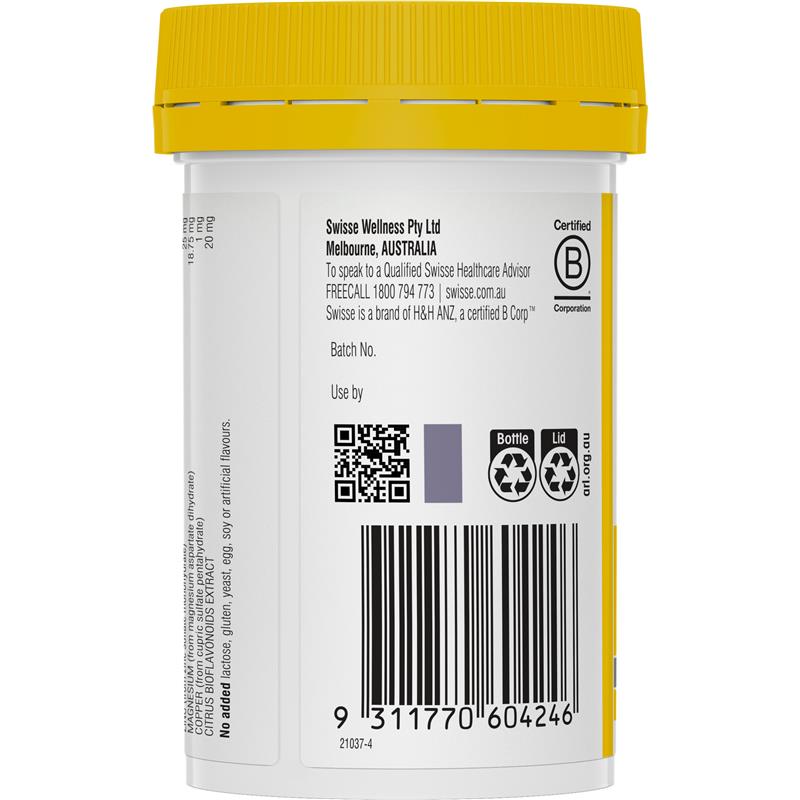 Load image into Gallery viewer, Swisse Daily Immune Support 60 Tablets

