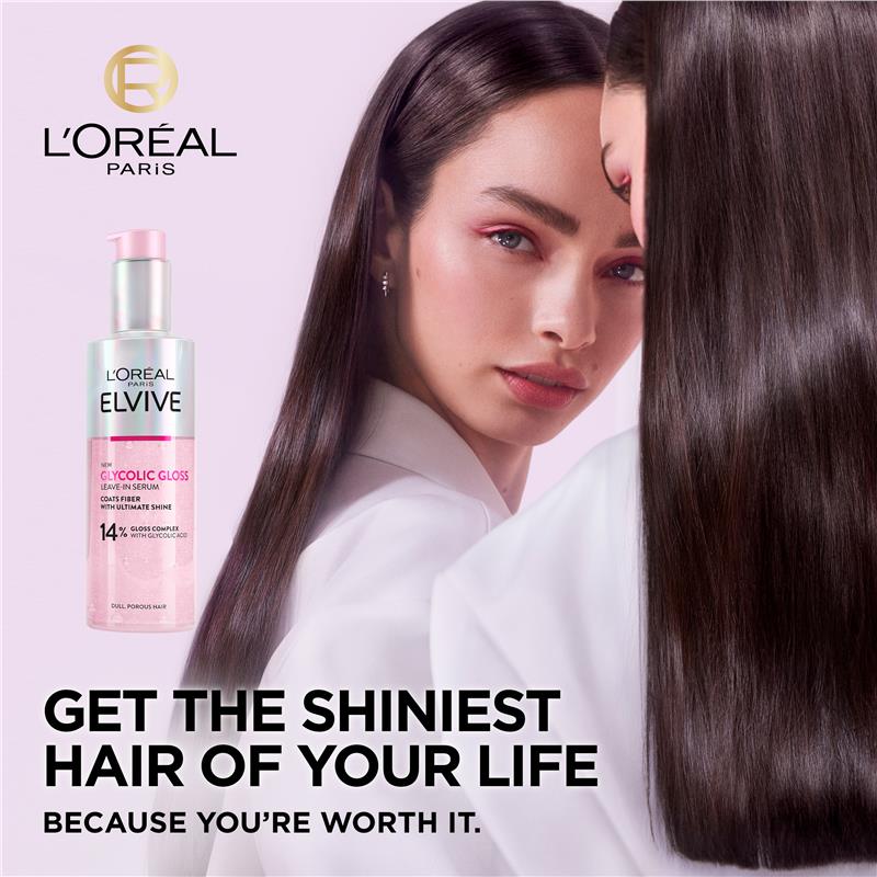 Load image into Gallery viewer, L'Oreal Paris Elvive Glycolic Gloss Leave In Serum 150ml
