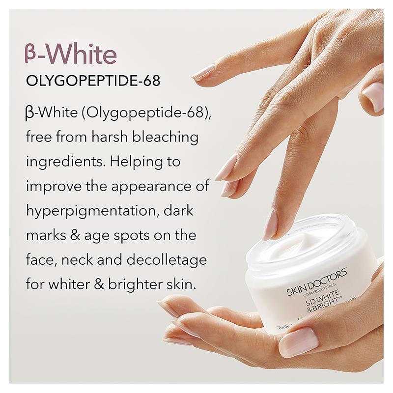 Load image into Gallery viewer, Skin Doctors sd White and Bright Cream Skin Whitening Cream 50ml
